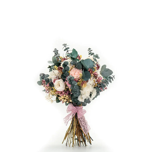 Hedi | Feder&Konfetti | Set aus Brautstrauß & Anstecker