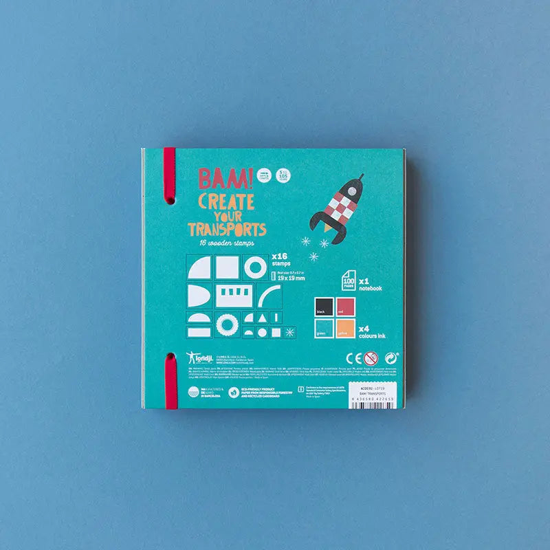 Spiel BAM! CREATE YOUR TRANSPORTS! - Feder&Konfetti