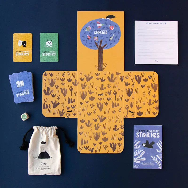 Spiel THE ART OF CREATING STORIES - Feder&Konfetti