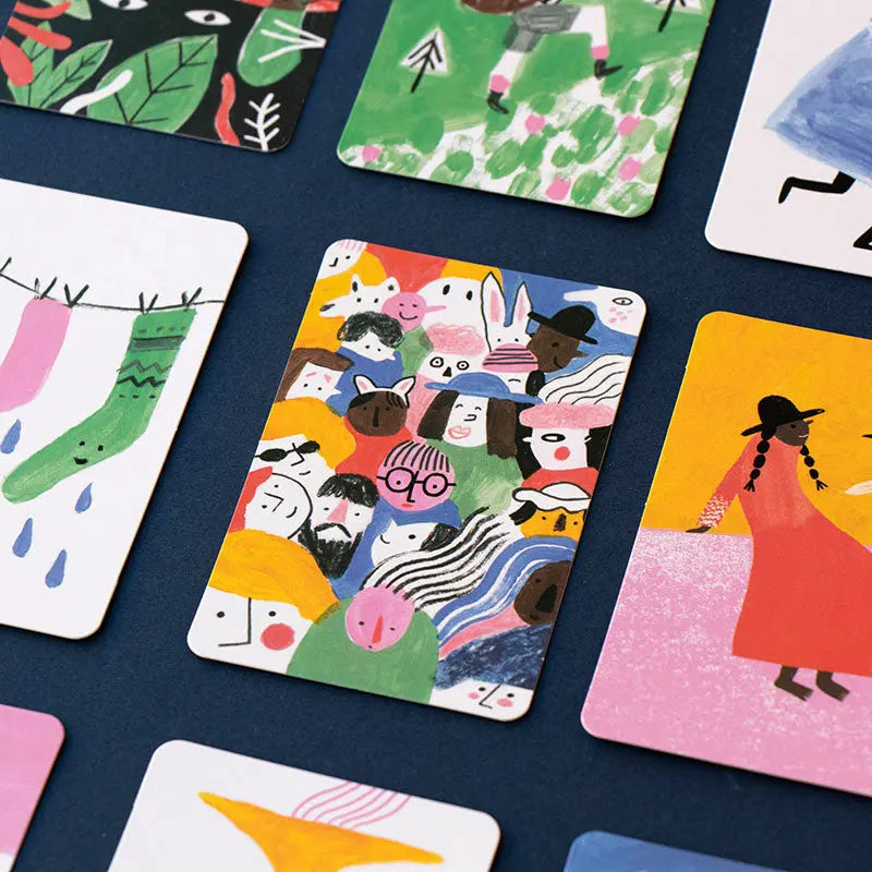 Spiel THE ART OF CREATING STORIES - Feder&Konfetti