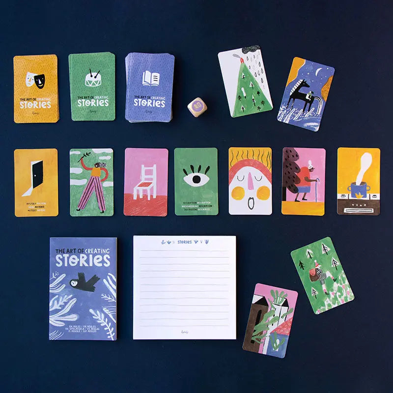 Spiel THE ART OF CREATING STORIES - Feder&Konfetti