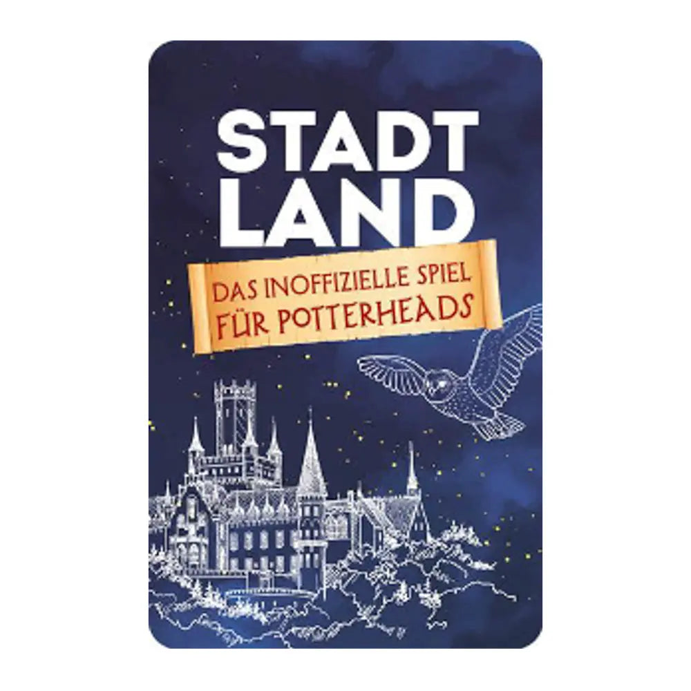 Stadt, Land, ... Das inoffizielle Kartenspiel für Potterheads - Feder&Konfetti