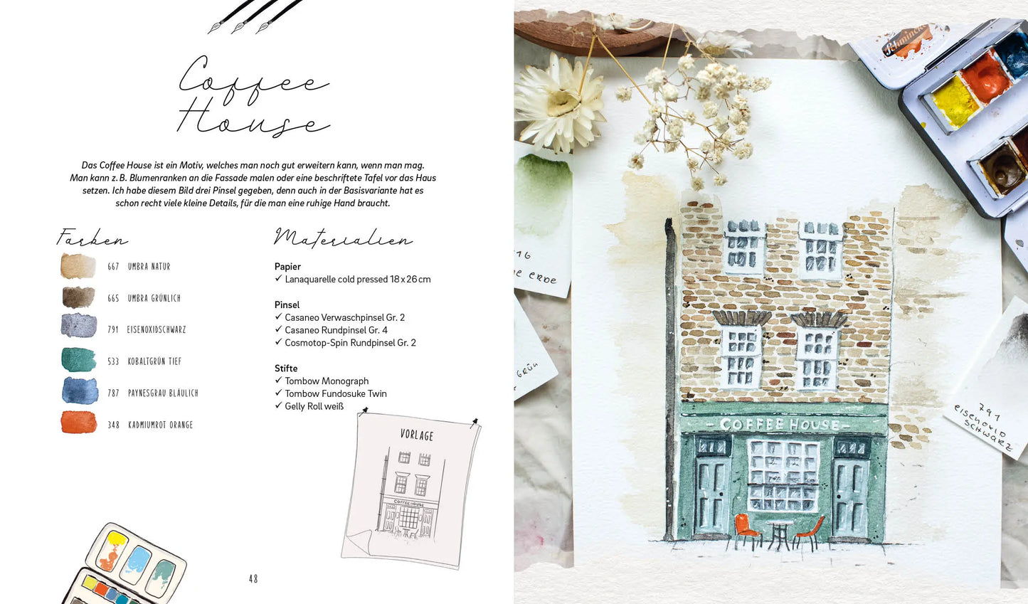 Sweet Home Watercolor - Feder&Konfetti Store