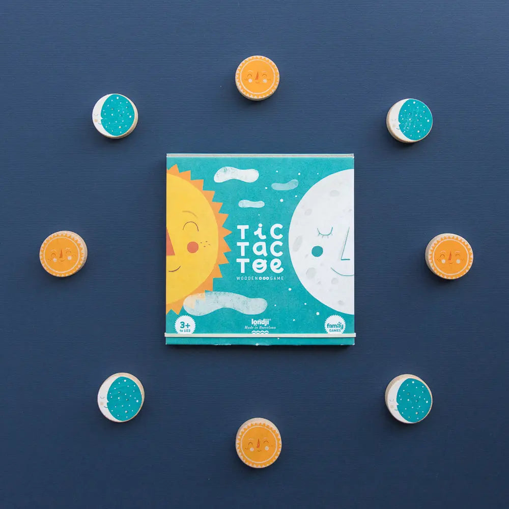 Tic Tac Toe SUN & MOON - Feder&Konfetti