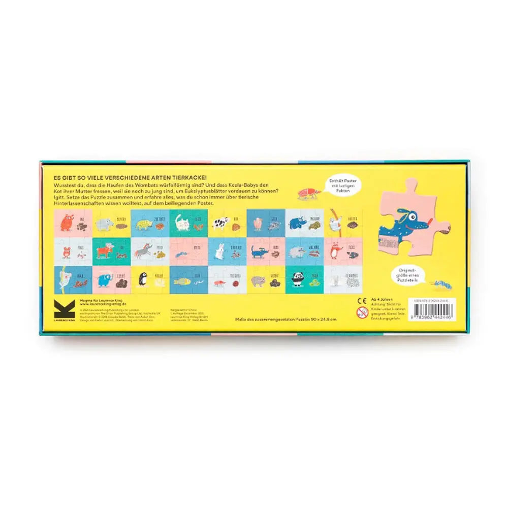 Tierkacke - Ein Puzzle Laurence King Verlag