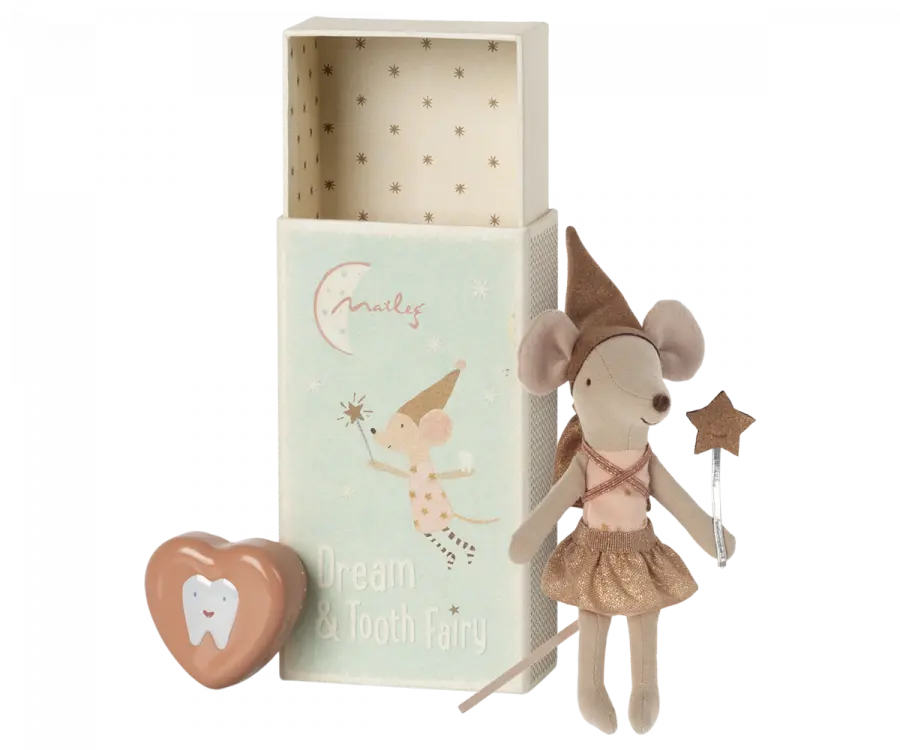 Tooth Fairy in Matchbox | rose Maileg
