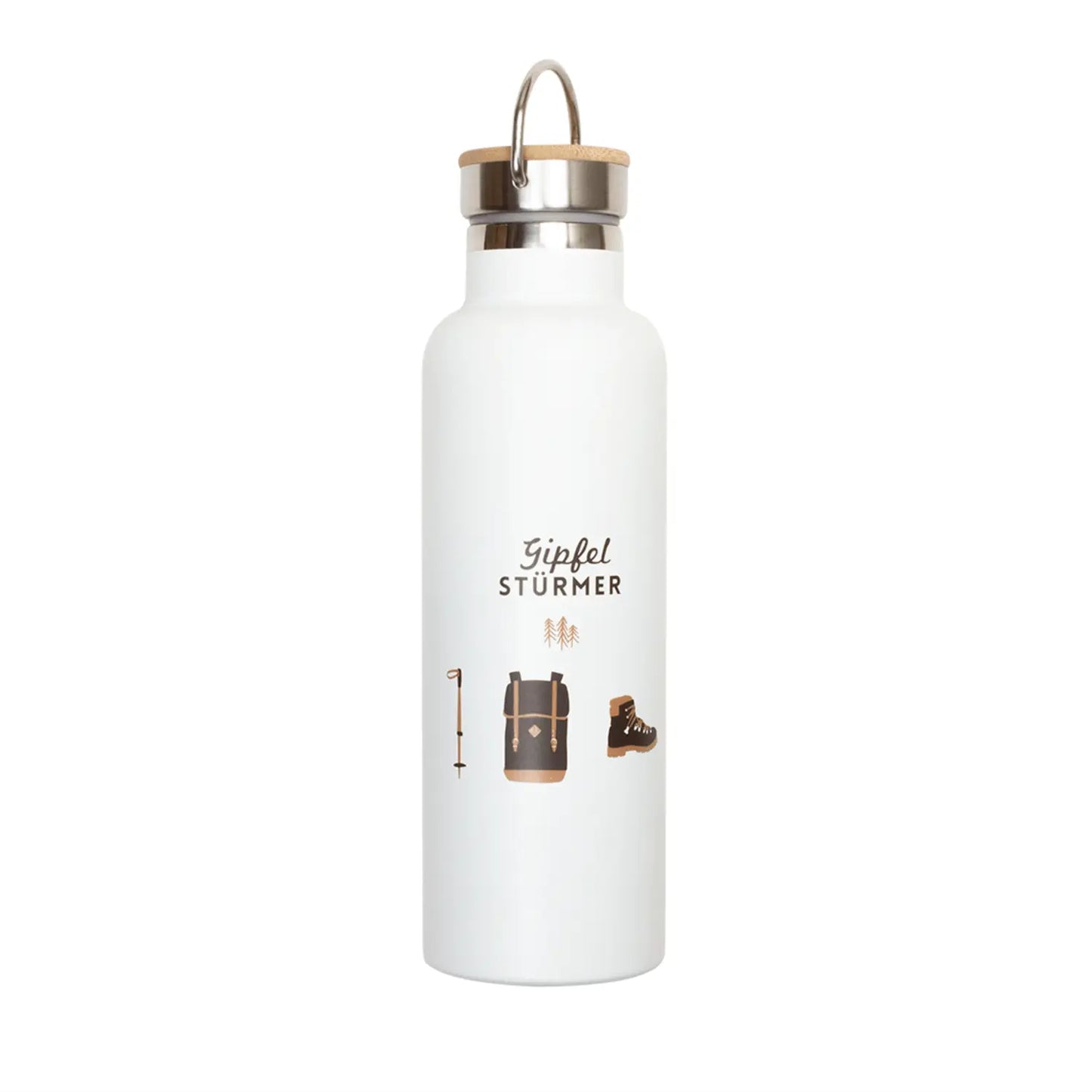 Trinkflasche GIPFELSTÜRMER - Feder&Konfetti