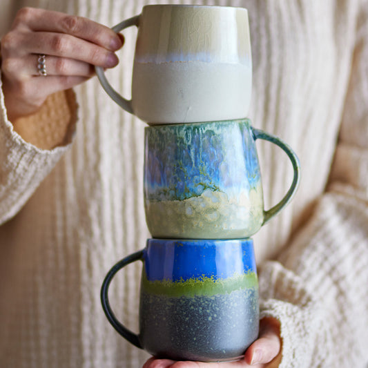 Cloe | Bloomingville | Becher aus Steingut | 3 Farben