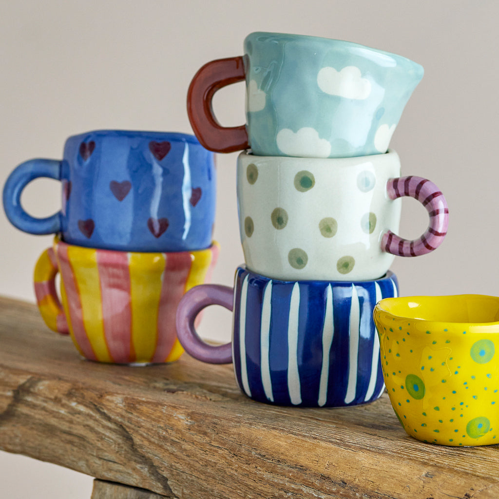 Nini | Bloomingville | Tasse aus Steingut | 10 Farben