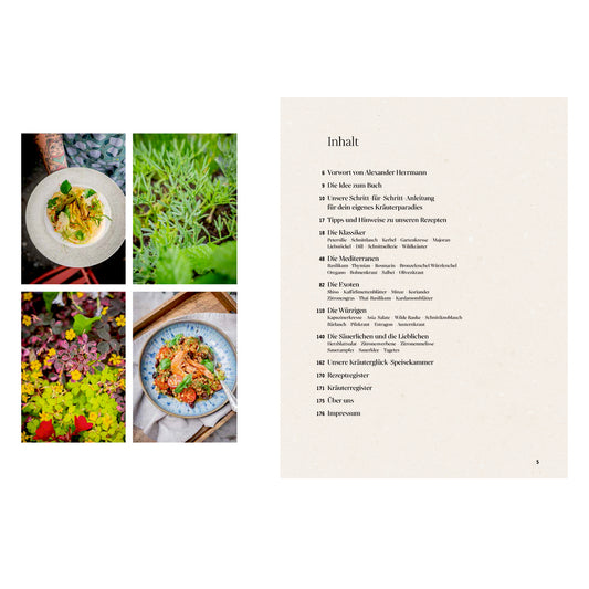 Unsere kreative Kräuterküche | Hölker Verlag | Kochbuch