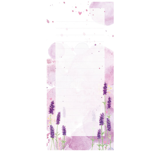 Einkaufsliste Lavendel | Hölker Verlag | Notizblock