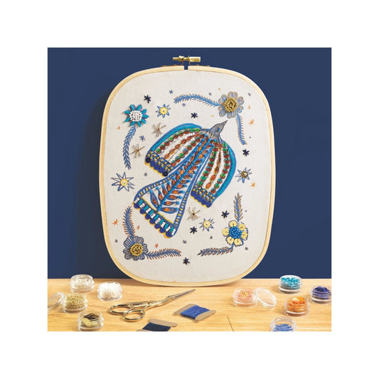 Atelier 59 Perlenstickerei Vogel | Djeco | Kreativset