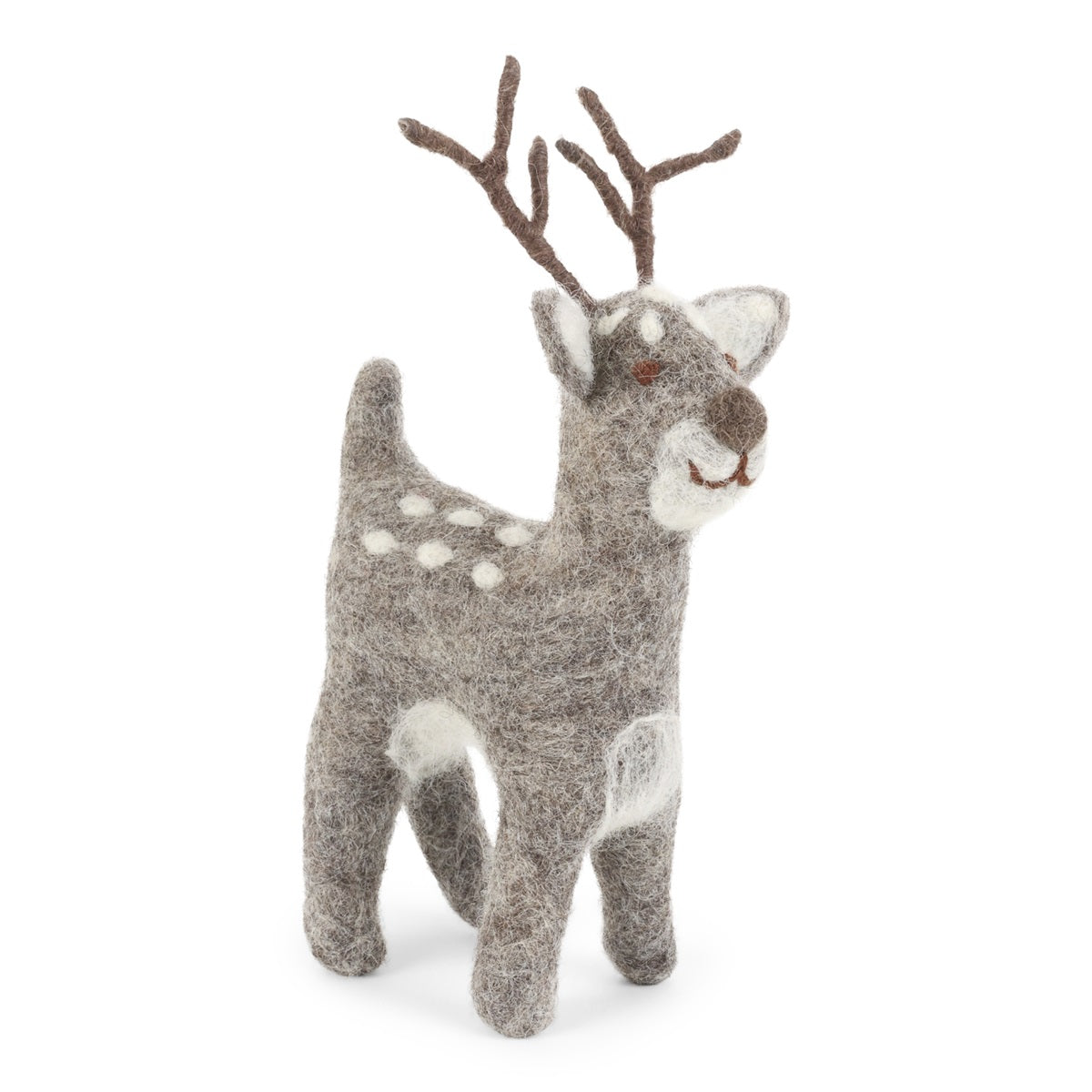 Filz-Figur GREY DEER BIG