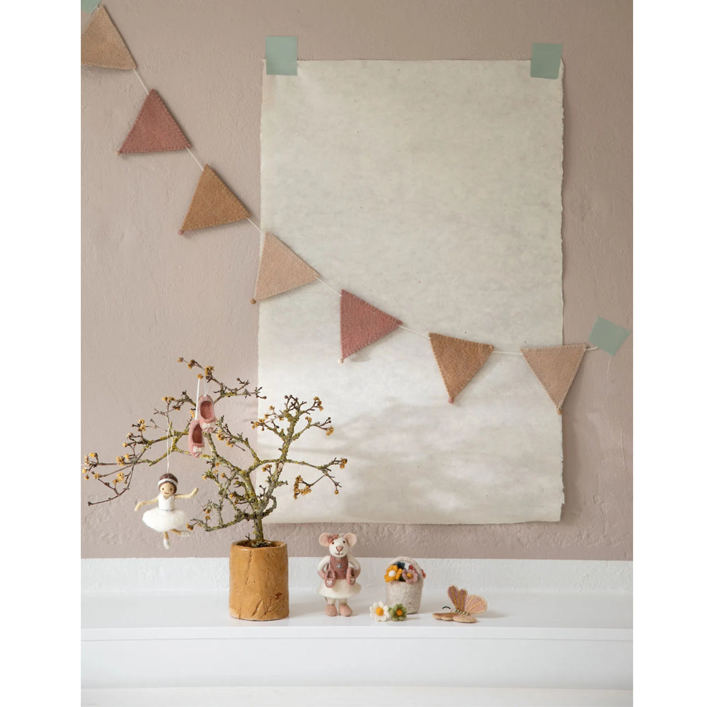 Ballerina | Filz-Anhänger