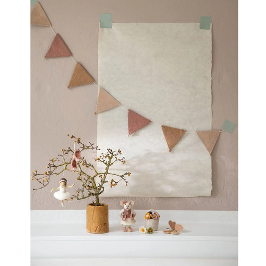 Ballerina | Filz-Anhänger