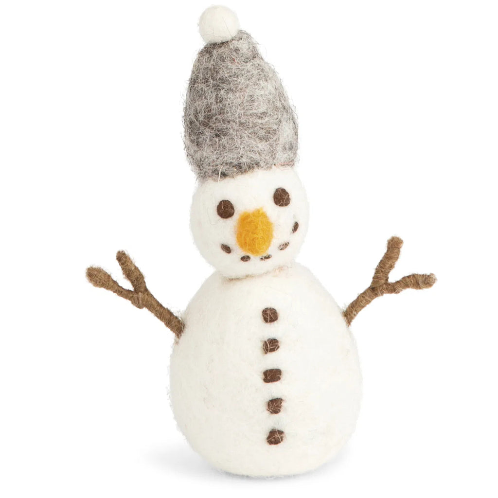 Snowman | Gry & Sif | Filz-Anhänger