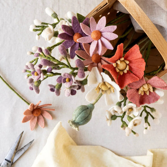 Wisteria | Gry & Sif | Filzblume | 2 Farben