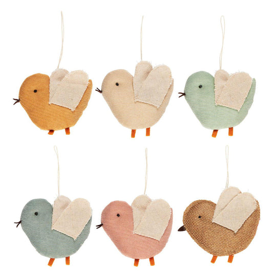 Vogel | Ib Laursen | Stoffanhänger | 6 Farben