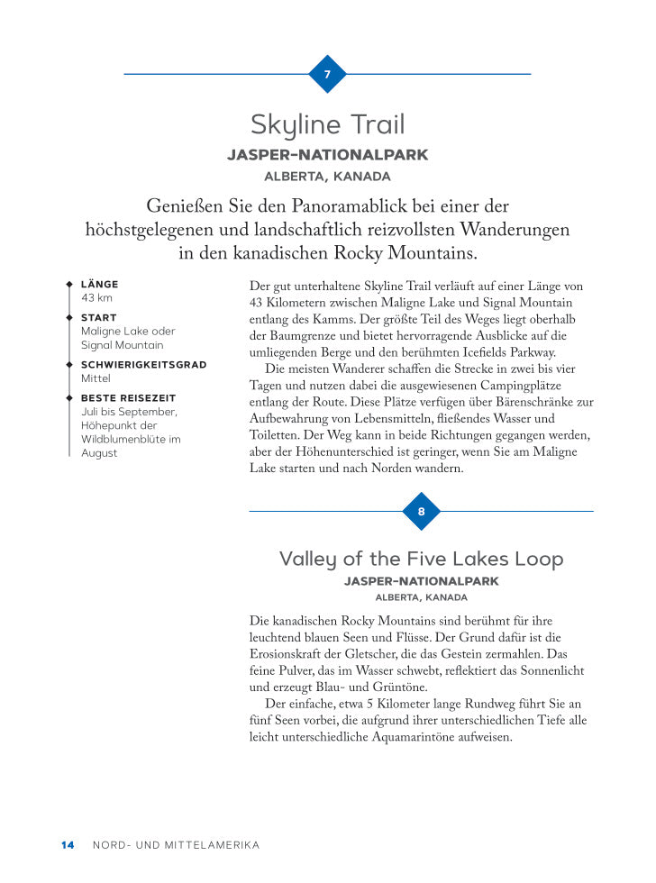 500 Walks – Nationalparks | Reiseführer