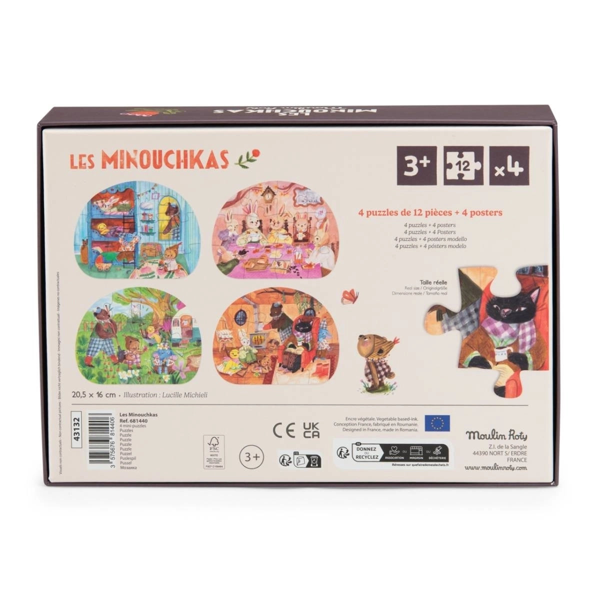 Minouchkas 4 Mini Puzzle | Puzzle