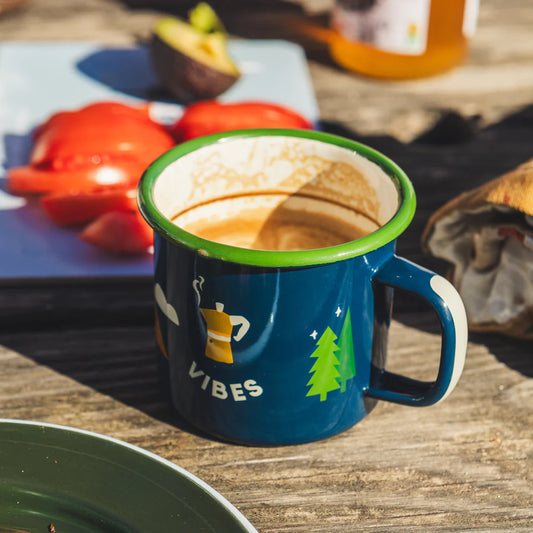 Camp Vibes - Emaille | Tasse