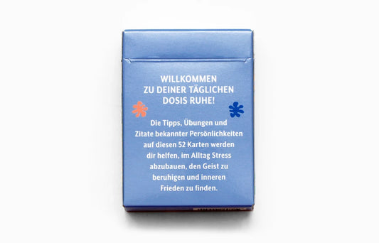 Ruhe im Alltag - 52 Karten zu innerem Frieden | Laurence King | Achtsamkeitskarten