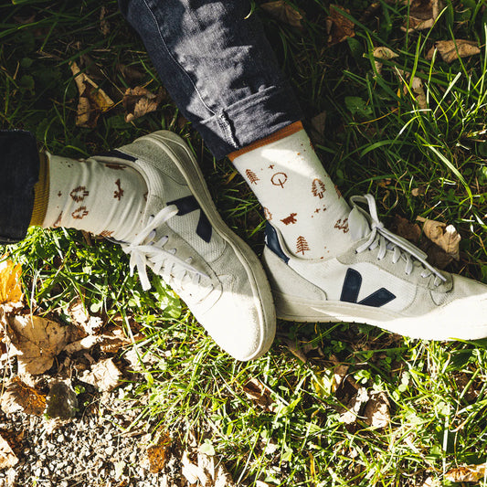 Wood Vibes | Roadtyping | Socken | 2 Größen
