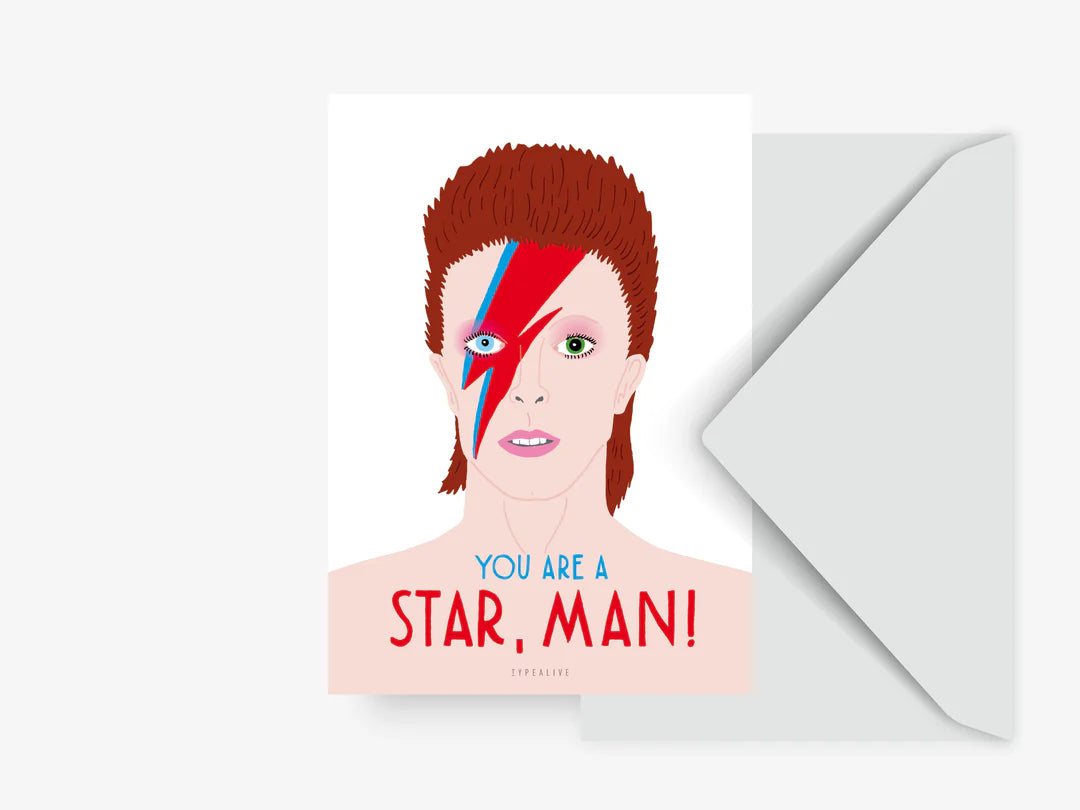 Star man | Postkarte