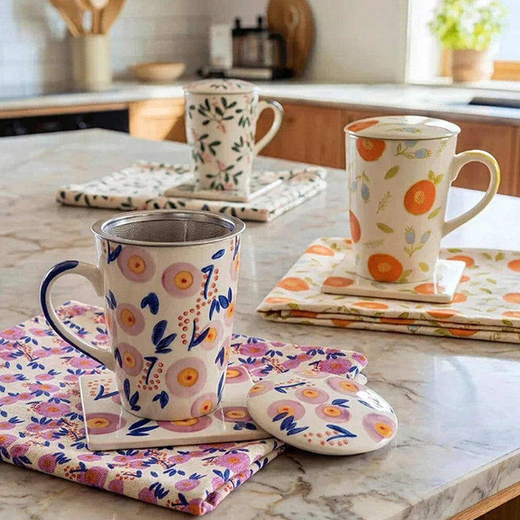 Vintage Garden | Tranquillo | Tasse aus Steinzeug | 3 Varianten