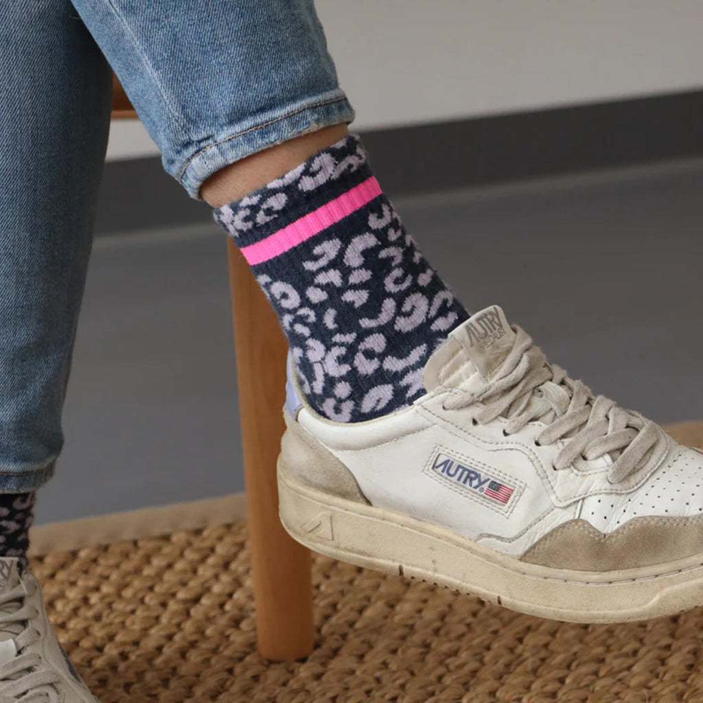 Leopard | VON RIKE | Socken | 2 Farben