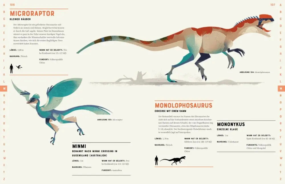 Dinosaurier - Die Welt der Urzeitriesen von A bis Z - Feder&Konfetti Store
