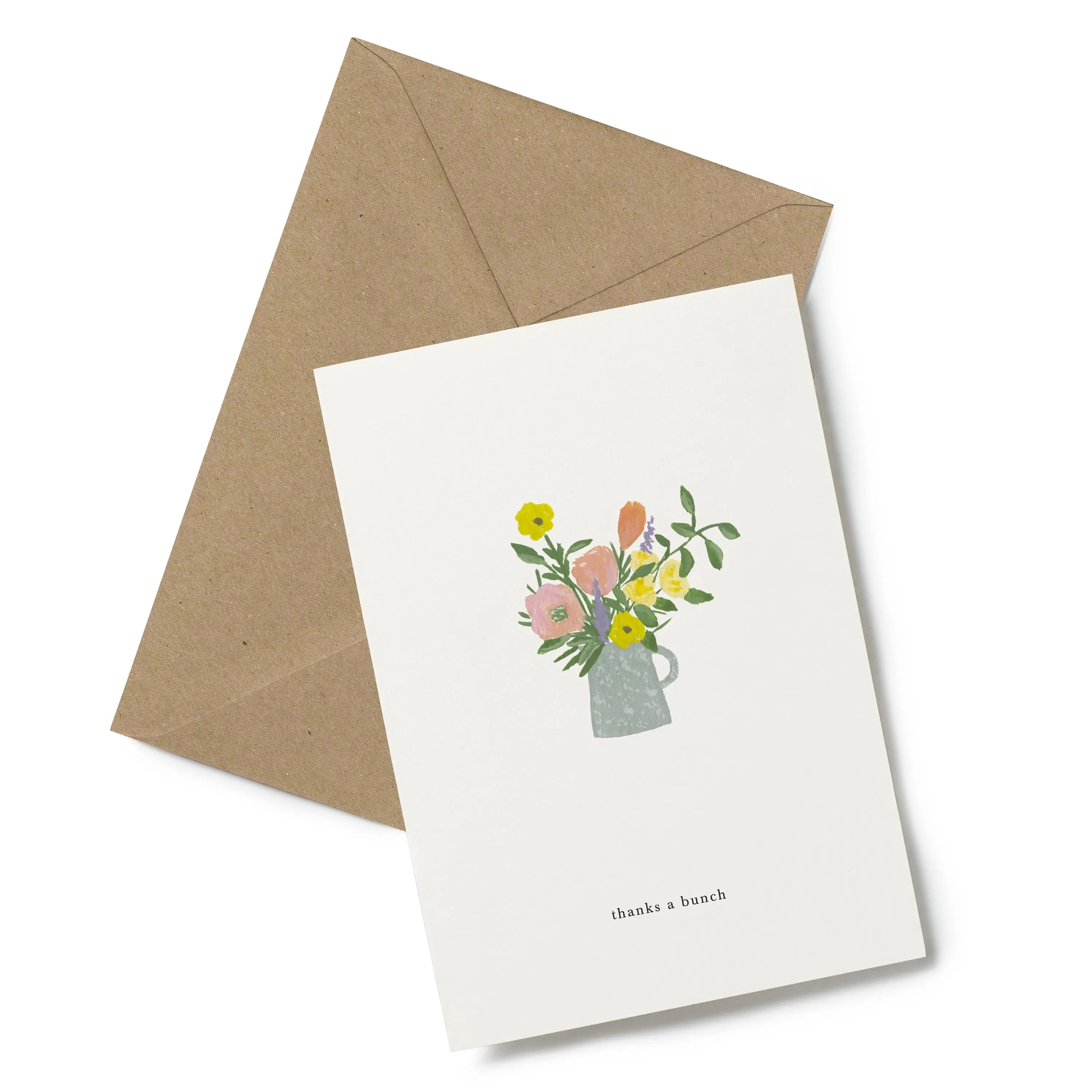 Grußkarte GARDEN FLOWERS | thanks a bunch - Feder&Konfetti Store