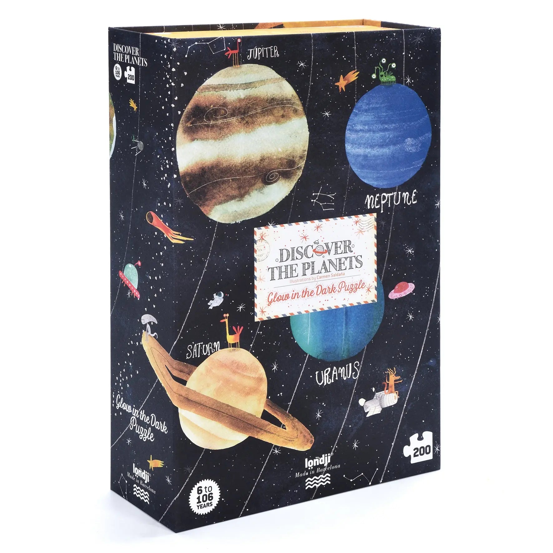 Puzzle DISCOVER THE PLANETS - Feder&Konfetti Store
