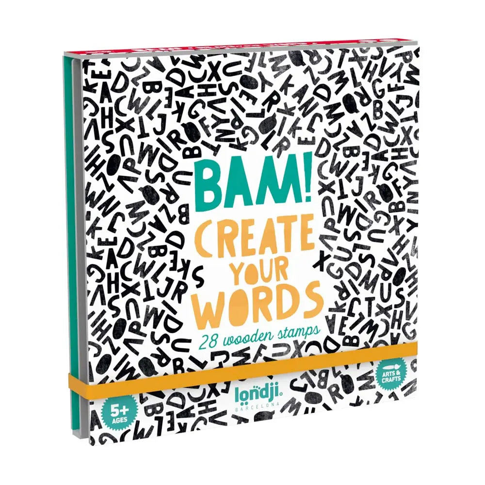 Spiel BAM! CREATE YOUR WORDS! - Feder&Konfetti Store