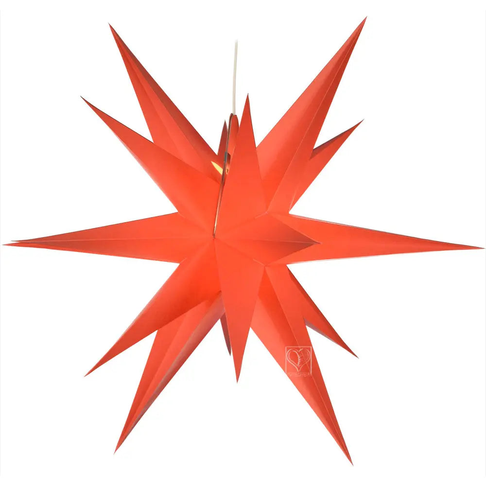 Annaberger Faltstern No. 7 70cm | rot - Feder&Konfetti Store
