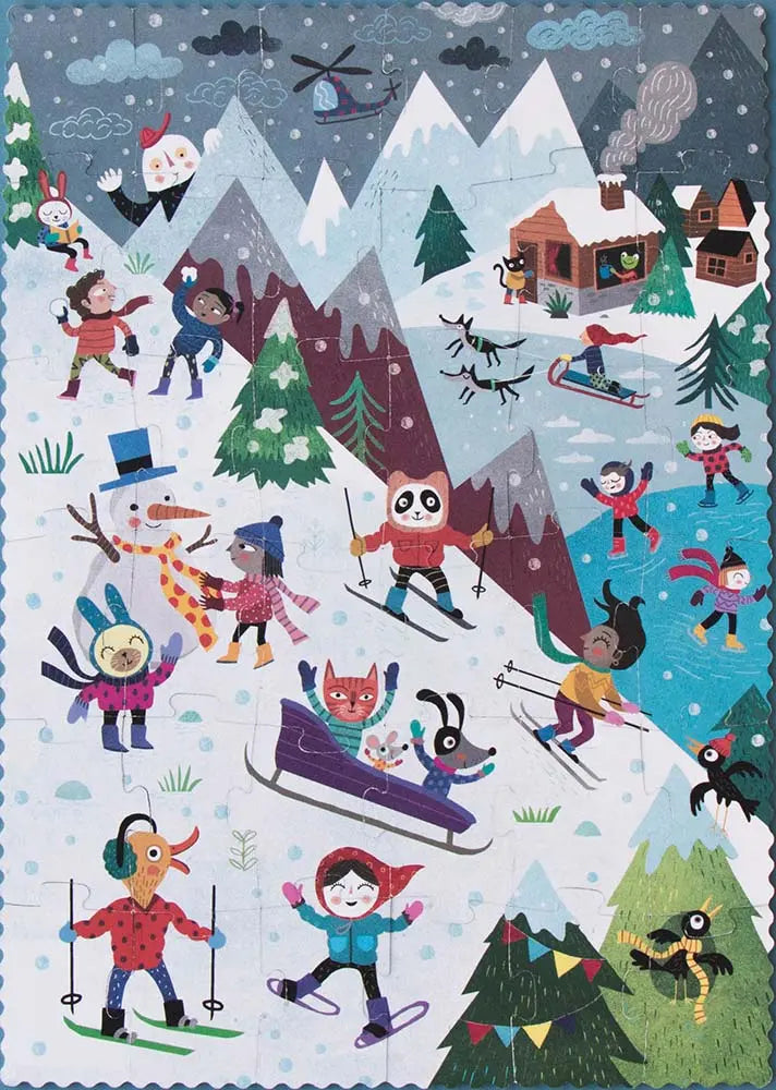 Puzzle MOUNTAIN - Feder&Konfetti Store