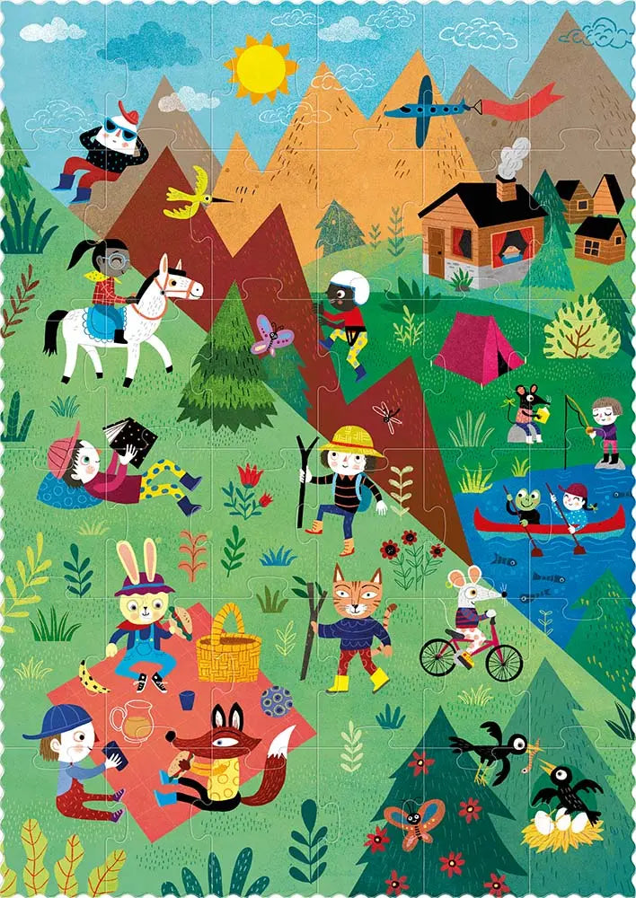 Puzzle MOUNTAIN - Feder&Konfetti Store