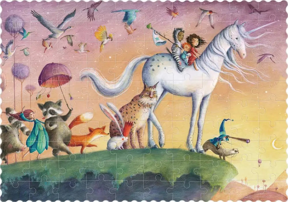 Pocket Puzzle MY UNICORN - Feder&Konfetti Store