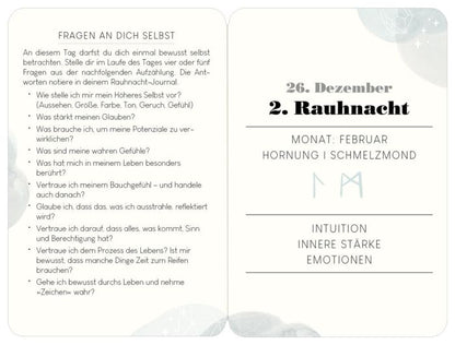 Omm for you | Rauhnächte | Kartenset