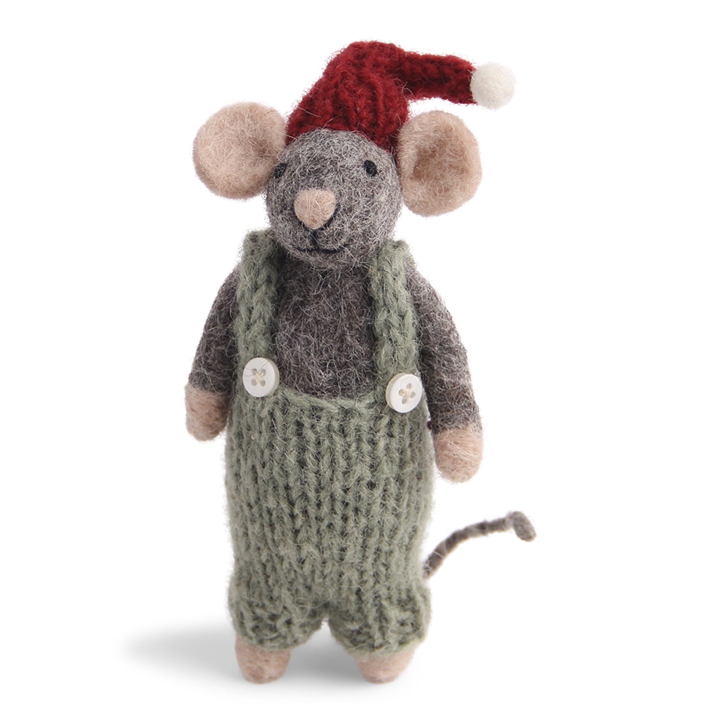 Filz-Figur MOUSE WITH GREEN PANTS