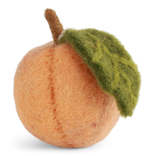 Peach | Filz-Anhänger