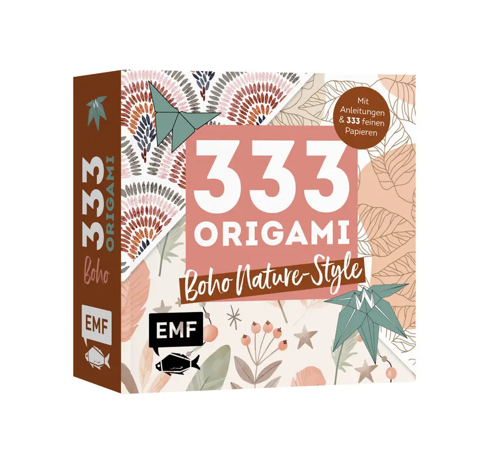 333 Origami - Boho Nature Style - Feder&Konfetti