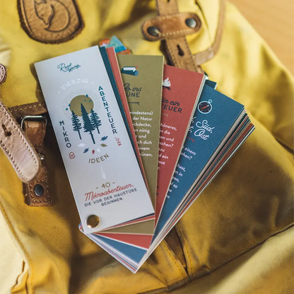 40 Mikroabenteuer-Ideen - Feder&Konfetti