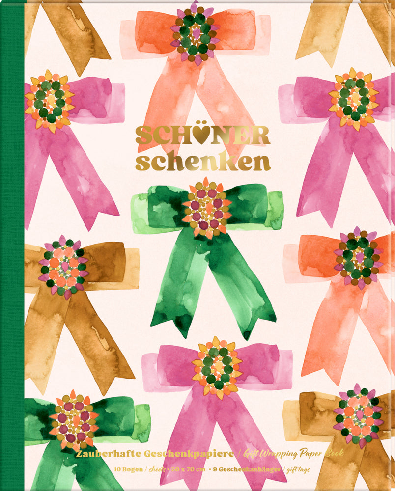 Schöner Schenken | Coppenrath | Geschenkpapierbuch | 4 Varianten