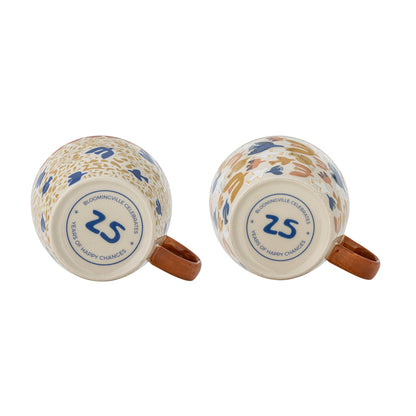 Anniversary | Bloomingville | Becher aus Steingut | 2 Varianten