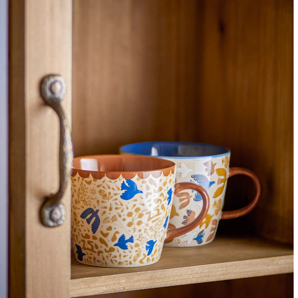 Anniversary | Bloomingville | Becher aus Steingut | 2 Varianten