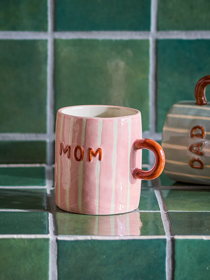 Cherish | Bloomingville | Becher aus Steingut | 2 Varianten