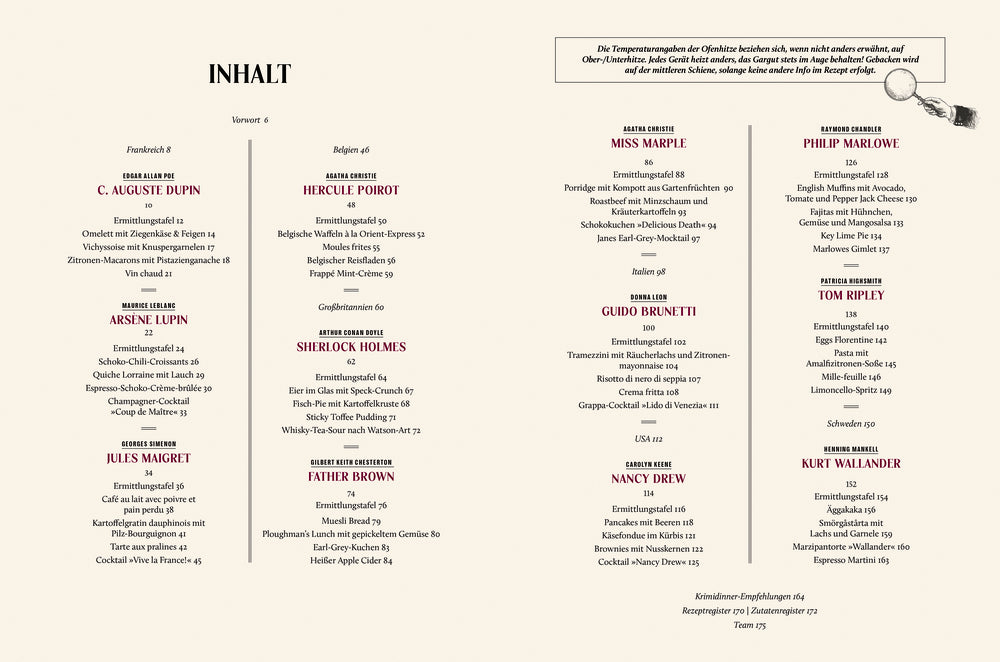 Das Krimikochbuch  | Hölker Verlag | Kochbuch