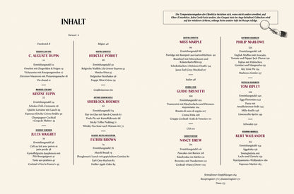 Das Krimikochbuch  | Hölker Verlag | Kochbuch