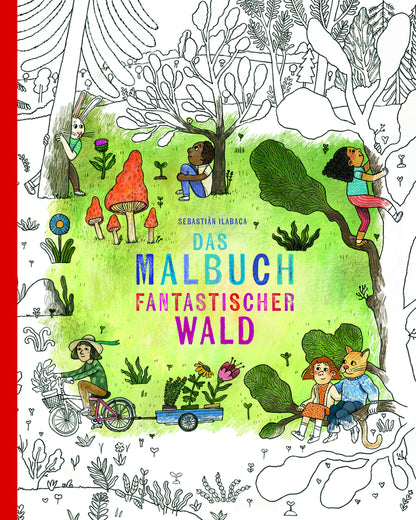 Malbuch fantastischer Wald | Mitmachbuch  (n.v. 06.10.2025; Jana)
